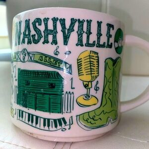 Starbucks Nashville Tennessee Been There Series Coffee Tea Mug Cup New No Box